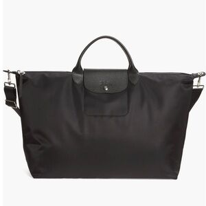 Large Le Pliage Neo 18-Inch Nylon Travel Bag- Longchamp
